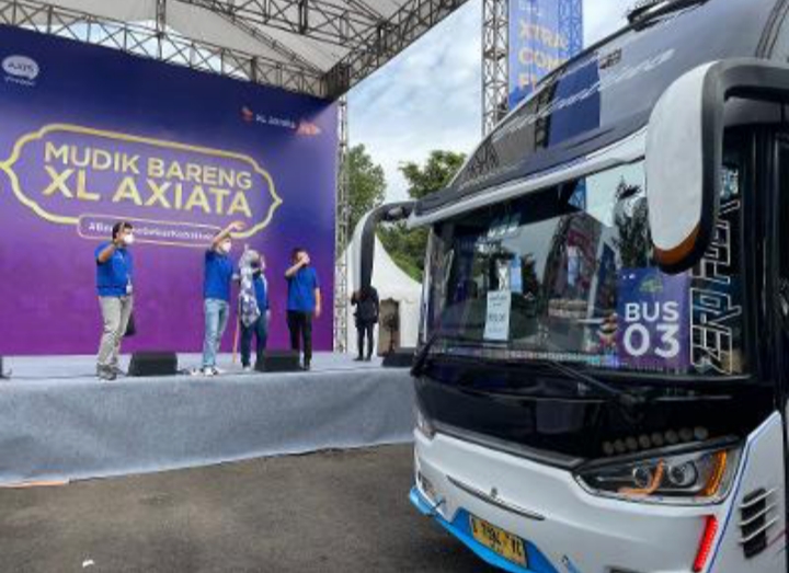 Mudik Bareng 2022 XL Axiata Fasilitasi 660 Mitra Penjualan Pulang Kampung
