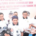 Peringati  Hakordia  se Dunia,  Sekda Alit Wiradana Hadiri Lomba Karya Tulis dan Yel-Yel Anti Korupsi yang digelar oleh Kejaksaan Negeri Kota Denpasar