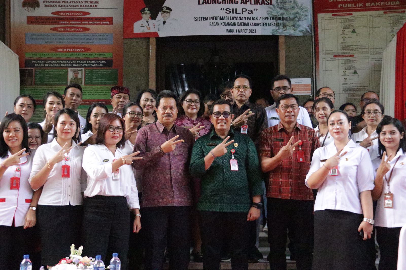 Optimalkan Pelayanan Publik, Pemkab Tabanan Launching Aplikasi “SILPa”