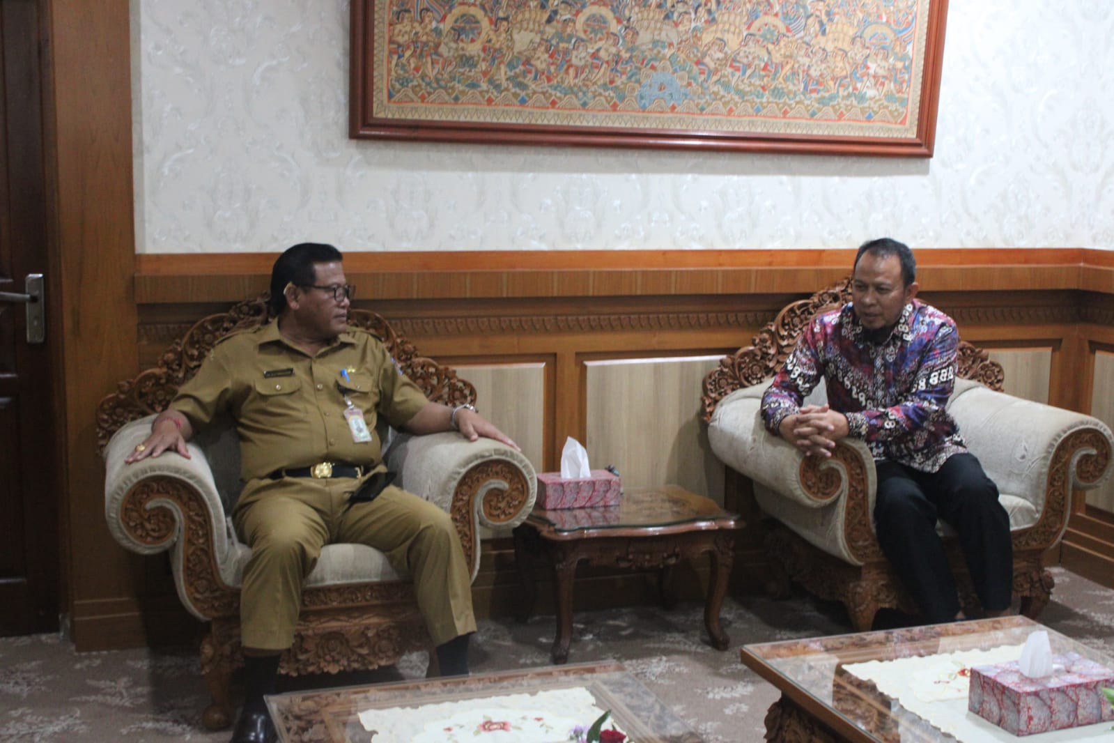 Sekda Alit Wiradana Terima Kunker Jajaran Pemkot Makasar