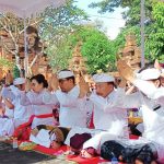 Peringati Hari Tumpek Landep, Pemkot Denpasar Gelar Persembahyangan Bersama di Pura Agung Loka Natha Denpasar.