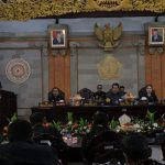 Rapat Paripurna DPRD, Bupati Sanjaya Sampaikan Tujuh Ranperda