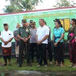 Danrem 163/Wira Satya  Tinjau  Pompa  Hidram di Desa Ayunan Kec.Abiansemal,Kab.Badung-Bali