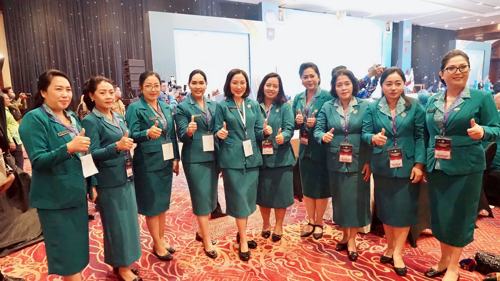 Ketua TP.PKK Kota Denpasar Hadiri Rakornas PKK Tahun 2023 di Jakarta