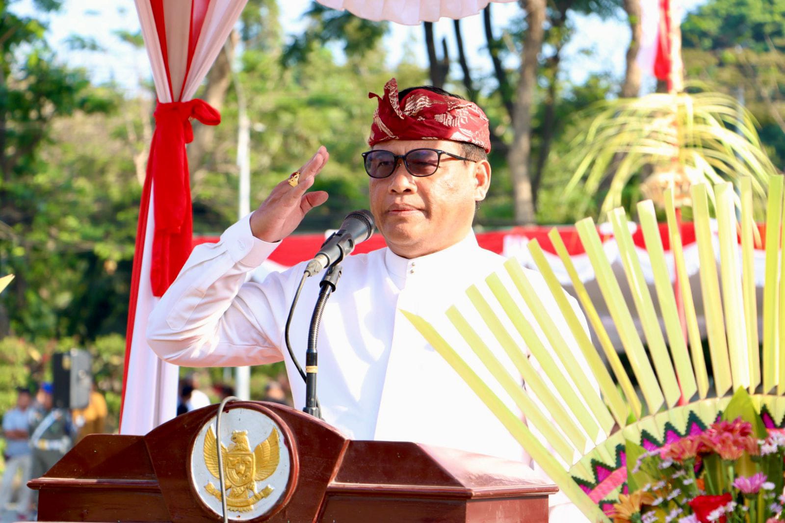 Pimpin Apel Peringatan Hari Kesaktian Pancasila , Alit Wiradana di Kota Denpasar : Momentum Amalkan Nilai Pemersatu Bangsa Wujudkan Indonesia Maju