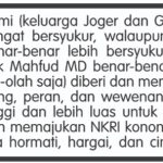 Renungan  Joger