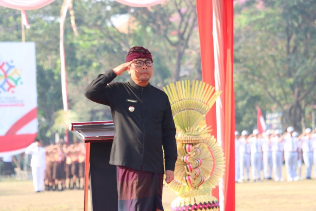 Wawali Arya Wibawa Pimpin Apel Hari Sumpah Pemuda Ke-95 Tahun