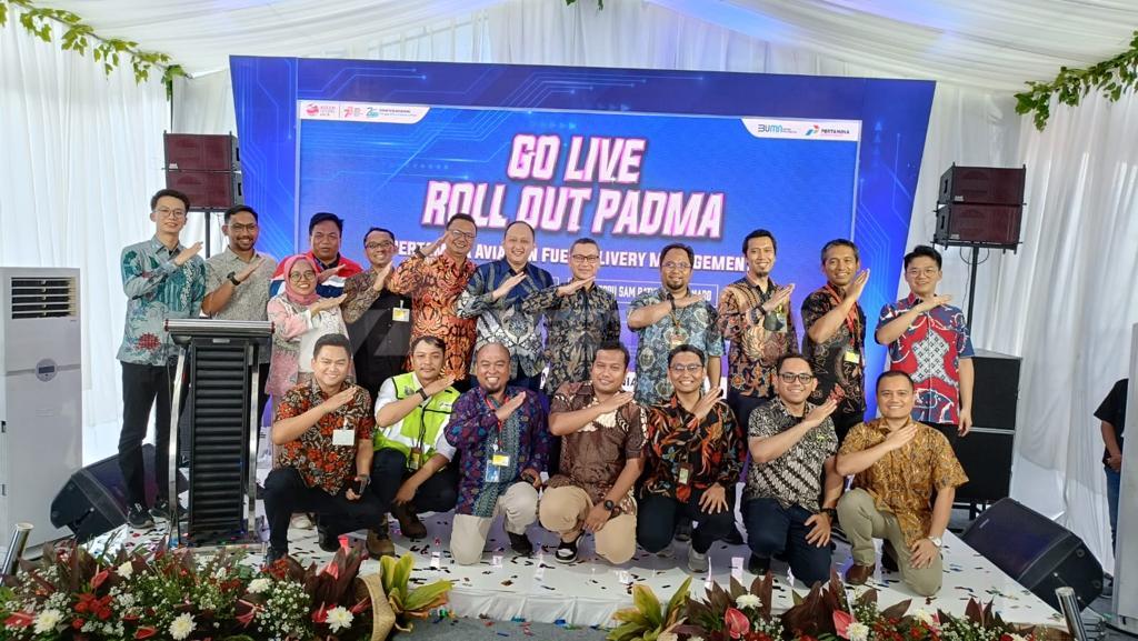 Go Live PADMA, Digitalisasi Refuelling Avtur untuk 6 Depot Pengisian Pesawat Udara