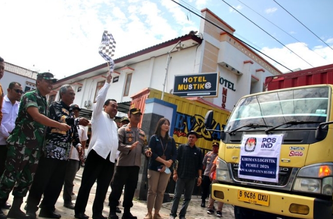 Distribusikan Logistik Pemilu, KPU Blora Targetkan Selesai 11 Februari