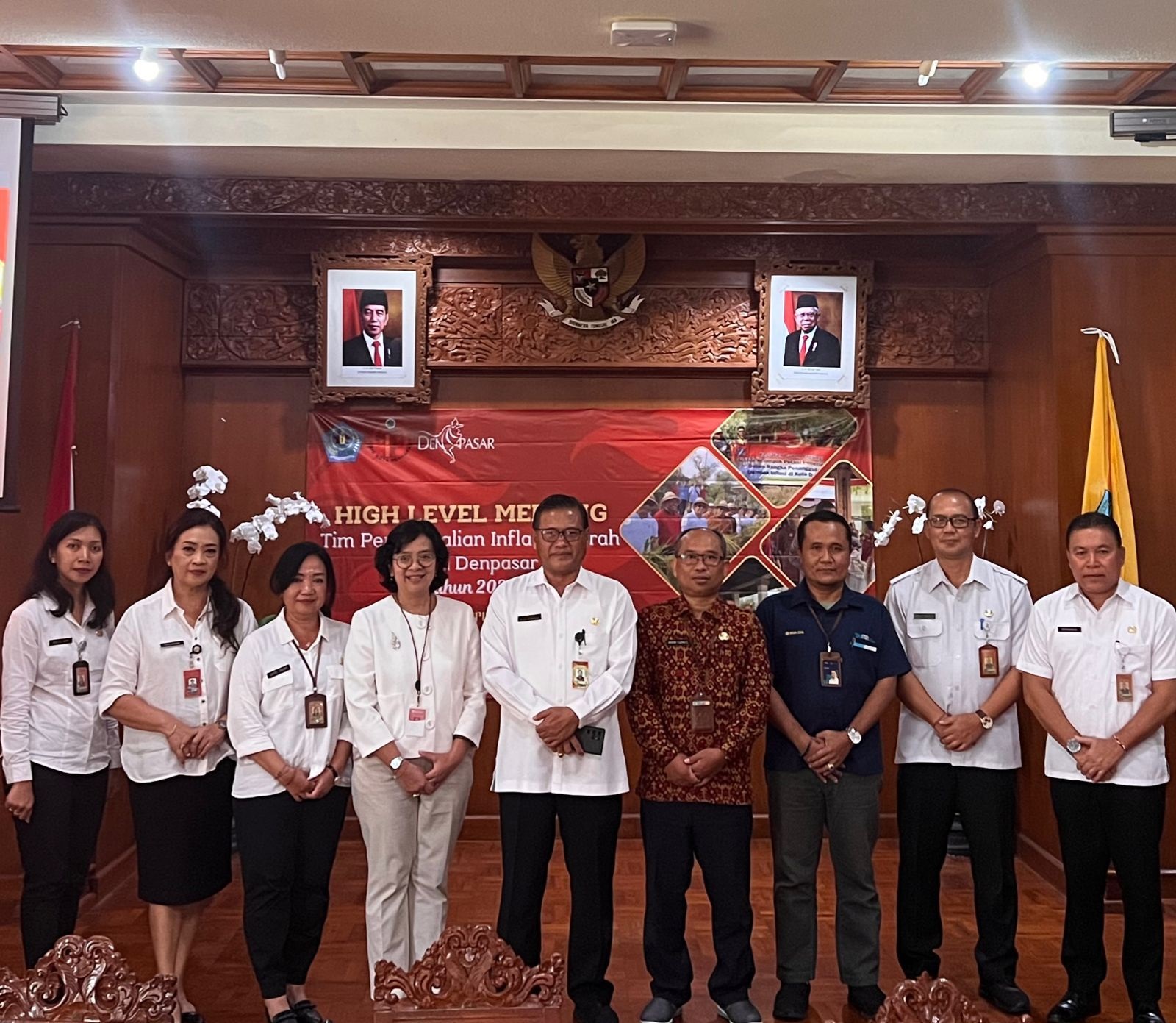 Jaga Stabilitas  Inflasi, Pemkot Denpasar dan BI Bali  Gelar  High Level Meeting (HLM) 