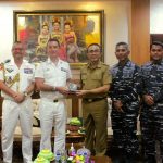 Jaya Negara Terima Kunjungan Komandan Kapal Perang Prancis FNS Vendemiaire