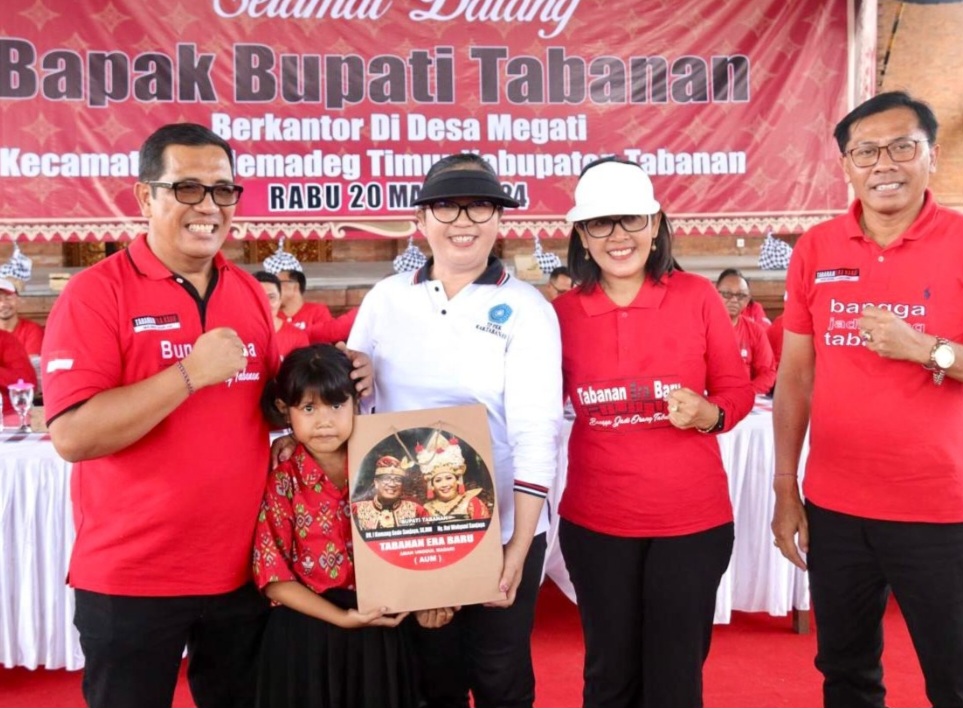 Bungan Desa Ke-46, Bupati Sanjaya Angkat Potensi Agrowisata di Desa Megati, Tabanan