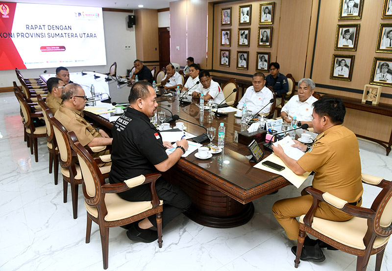 Pj Gubernur Sumut  Hassanudin  Optimis Sumut Raih Prestasi Membanggakan di PON 2024