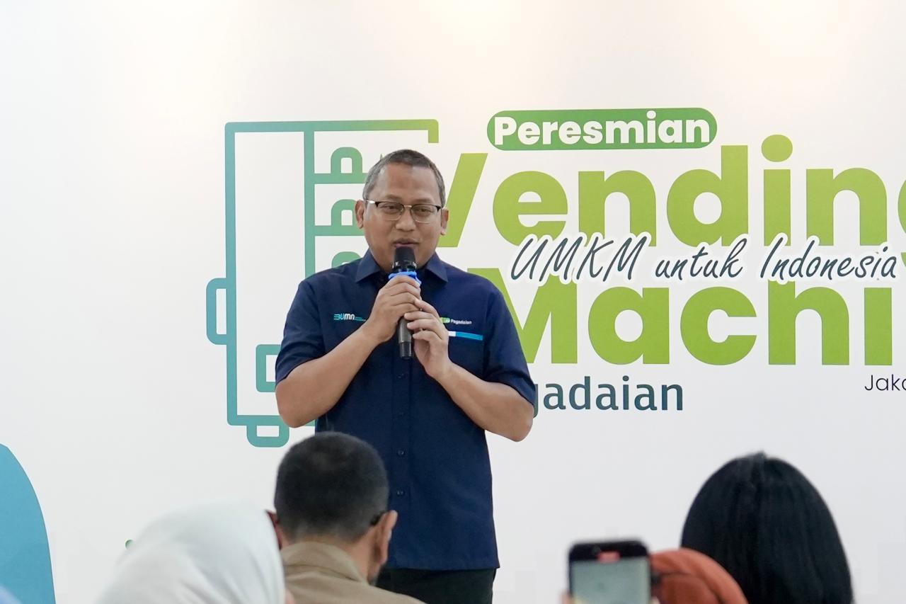 Peresmian Vending Machine UMKM di Pegadaian: Dukung UMKM Naik Kelas