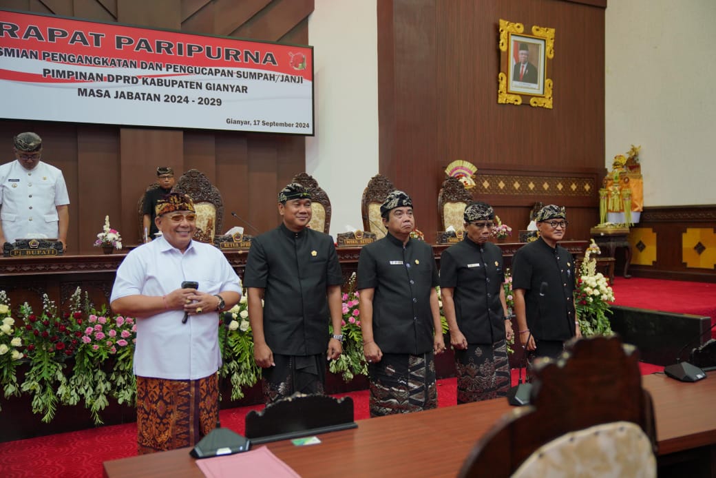I Ketut Sudarsana, ST, M.Si Ketua DPRD Masa Jabatan 2024-2029.