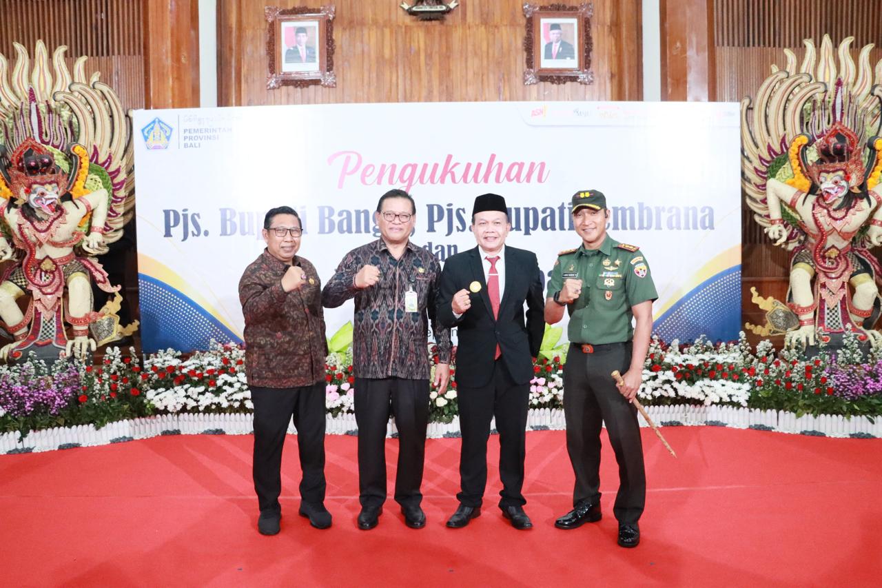 Dewa Mahendra Putra Dilantik Jadi Pjs. Walikota Denpasar.
