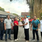 Peringati Hut Ke-13 Forum Pengelola Pasar Desa, Tebar 20 Ribu Benih Ikan, dan Serahkan Sembako Kepada Pedagang Lansia