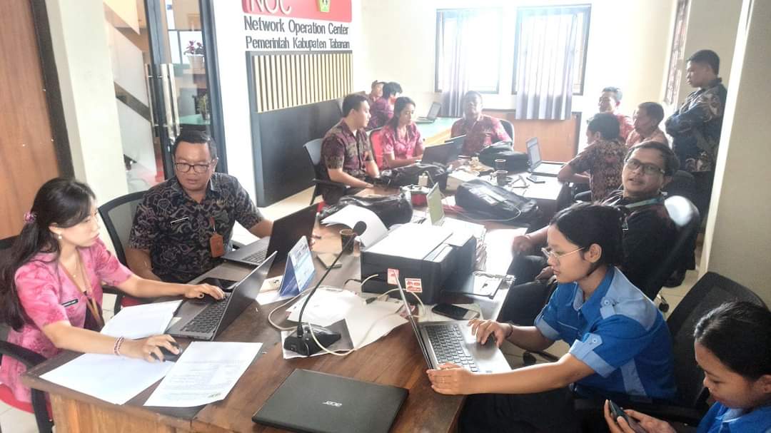 Diskominfo Gelar Kegiatan Lintas Sektoral Percepat Terwujudnya Data Desa Presisi di Tabanan