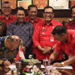 Sinergi Pangan Nusantara, Perusda Dharma Santhika Tabanan dan Perusda Halmahera Timur Teken MoU Sektor Pangan