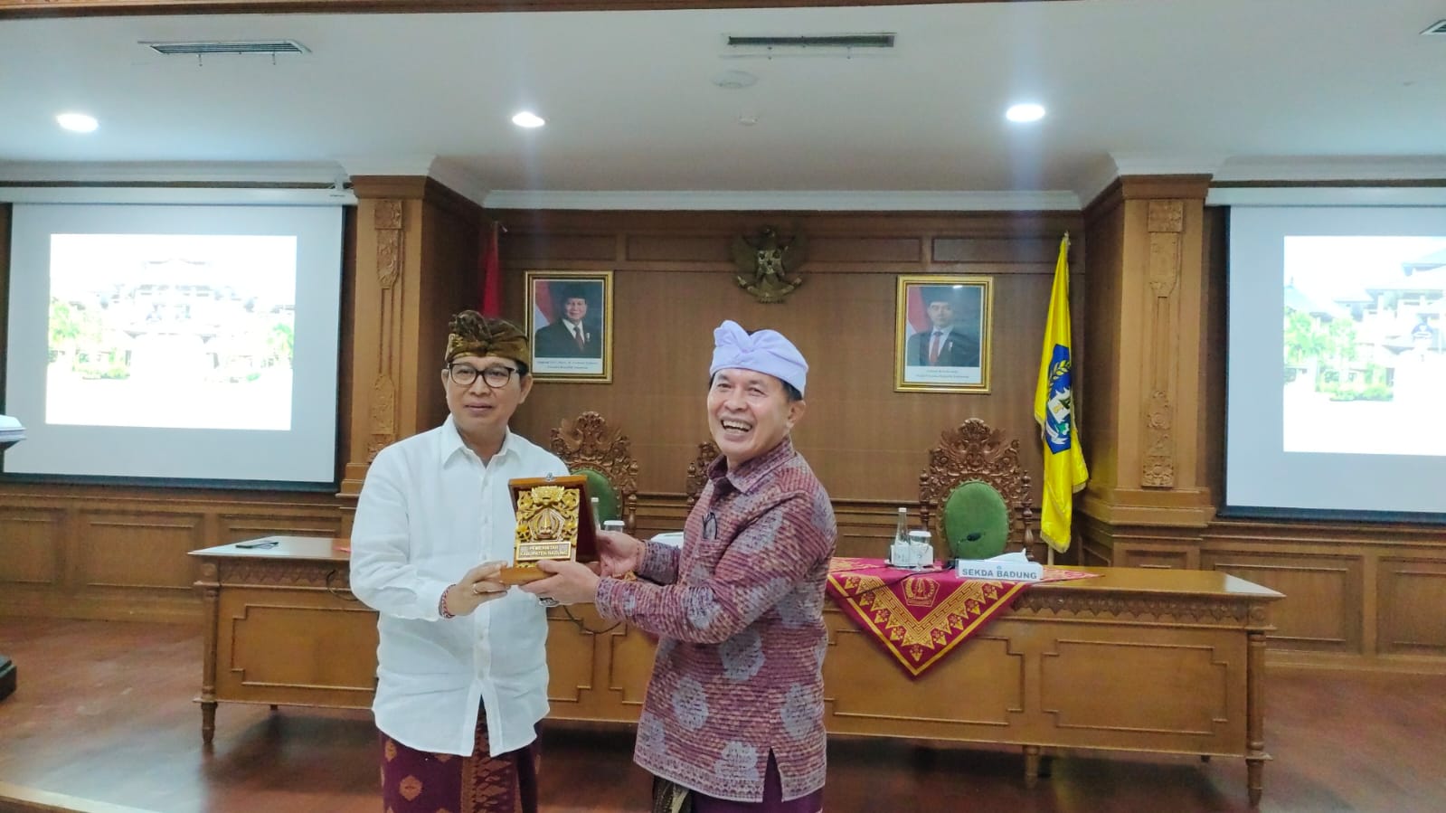 Bupati  Badung Terima Kunjungan Komisi I dan Panitia Khusus DPRD Prov. Bali