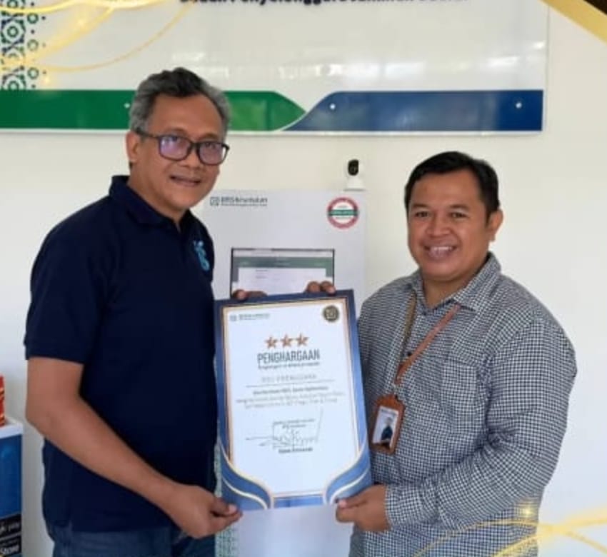 RSU Premagana Raih Penghargaan Transformasi Digital BPJS Kesehatan Bintang Tiga.