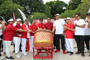 Wawali Arya Wibawa Buka Senam AW S3, Perkuat Kebersamaan di Momentum Imlek dan HUT ke-238 Kota Denpasar.