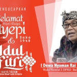 Nyepi & Idul Fitri Beriringan , Bali Tegaskan Toleransi Nasional
