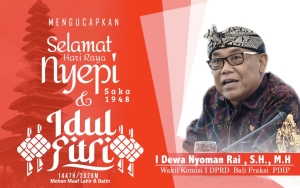Nyepi & Idul Fitri Beriringan , Bali Tegaskan Toleransi Nasional
