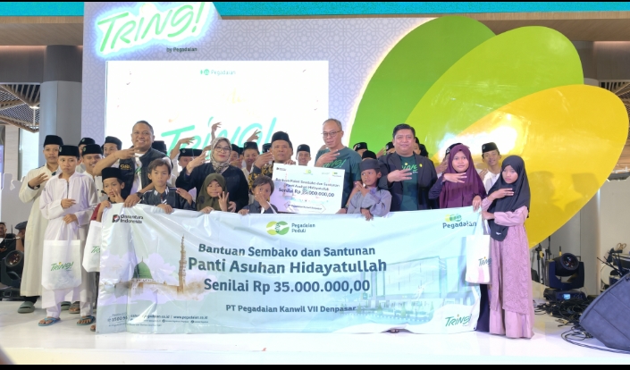 Pegadaian Kanwil Denpasar Gelar Ramadan Bareng Tring! di Living World Denpasar, Hadirkan Hiburan dan Literasi Keuangan bagi Masyarakat