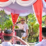 Pimpin Apel Peringatan Hari Lahir Pancasila , Walikota Jaya Negara Ajak Semua Pihak Berkolaborasi, Amalkan Nilai Pancasila Menuju Denpasar Maju.