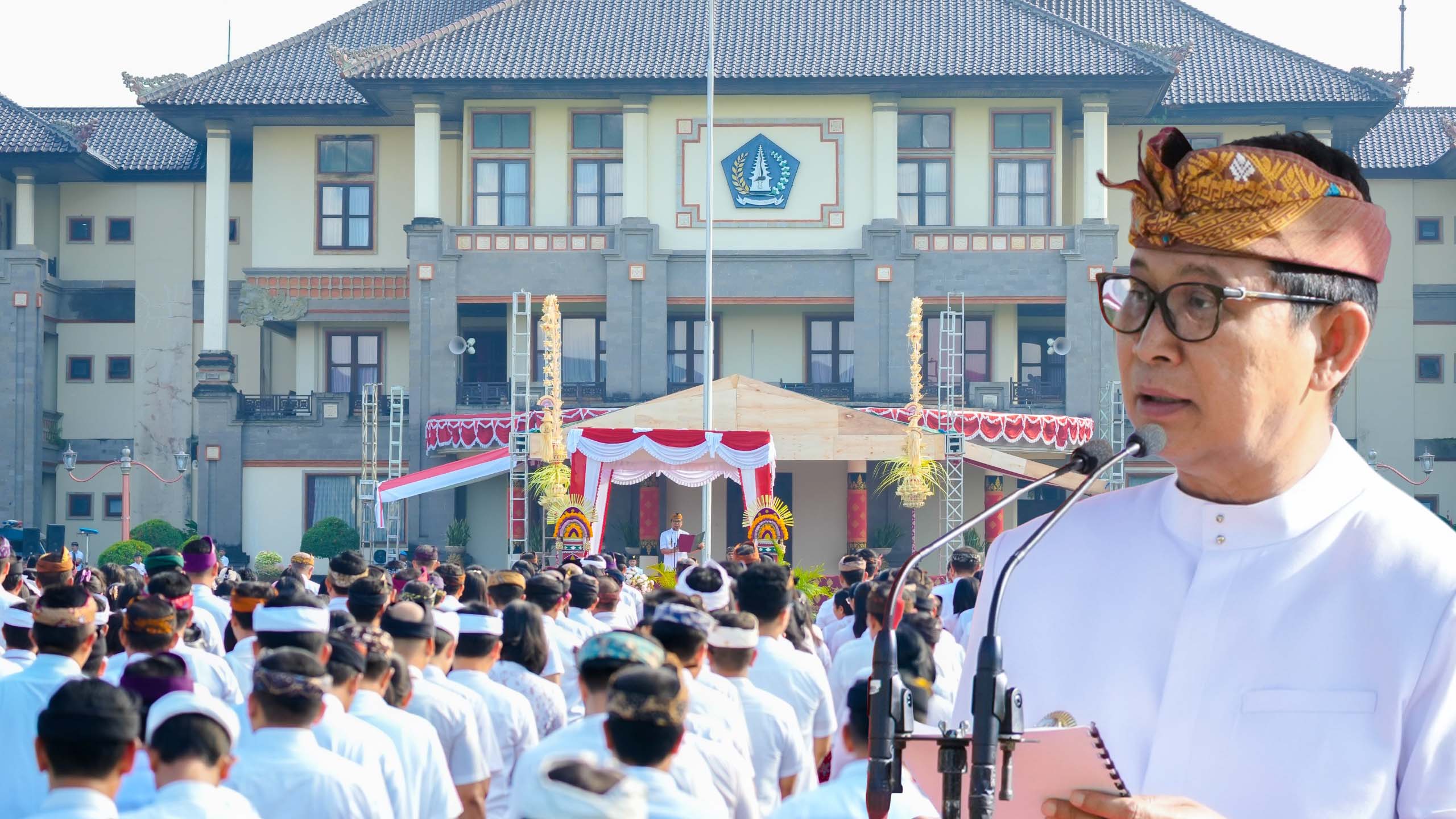 Bupati Badung : Hari Jadi ke-68 Provinsi Bali , Momentum Menjaga, Memuliakan dan Menyucikan Alam Bali