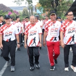 Sekda Eddy Mulya Hadiri Prima Fun Run HUT ke-81 TNI, Dorong Semangat Hidup Sehat dan Kebersamaan.