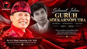 Guruh Soekarnoputra Wafat, Supartha Kenang Sang Budayawan Nasionalis