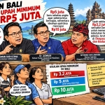 DPRD Bali  Dorong  Upah  Minimum  Naik Rp.5 jt